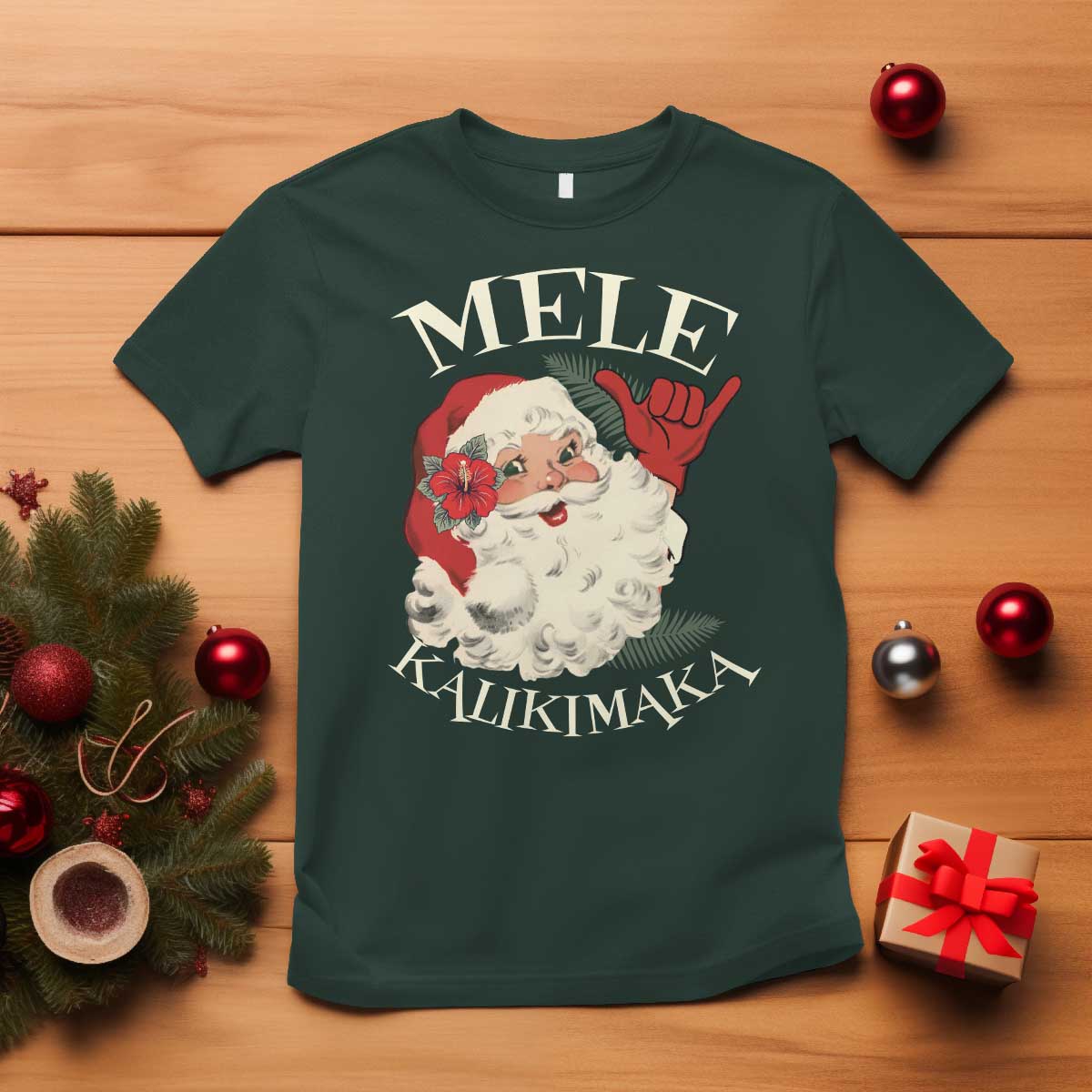 christmas-in-hawaii-t-shirt-mele-kalikimaka-retro-santa-shaka-aloha-xmas