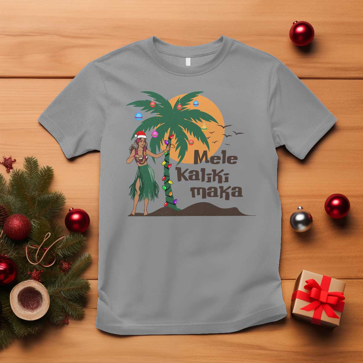 christmas-in-hawaii-t-shirt-mele-kalikimaka-retro-hula-girls-santa-hat-xmas