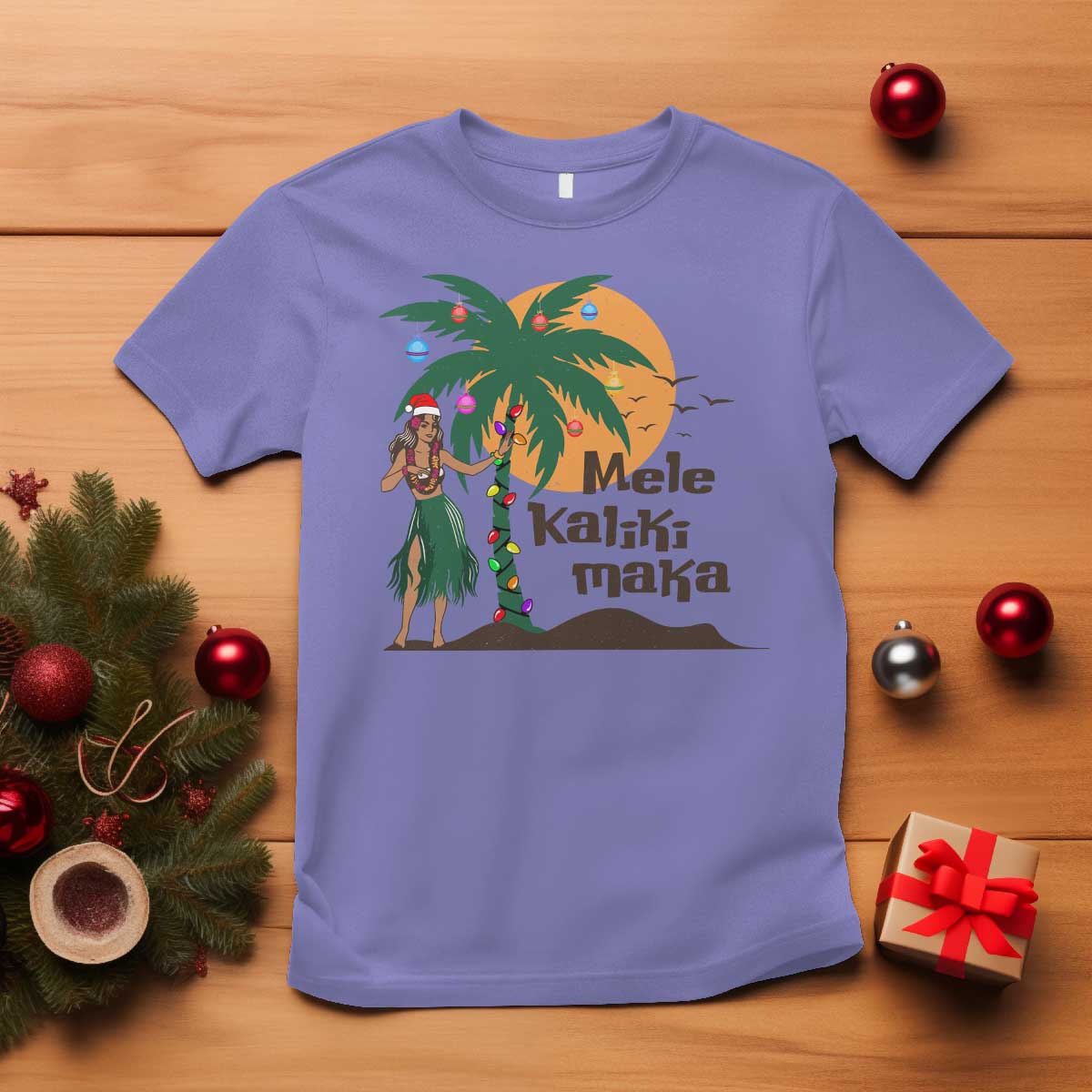 christmas-in-hawaii-t-shirt-mele-kalikimaka-retro-hula-girls-santa-hat-xmas