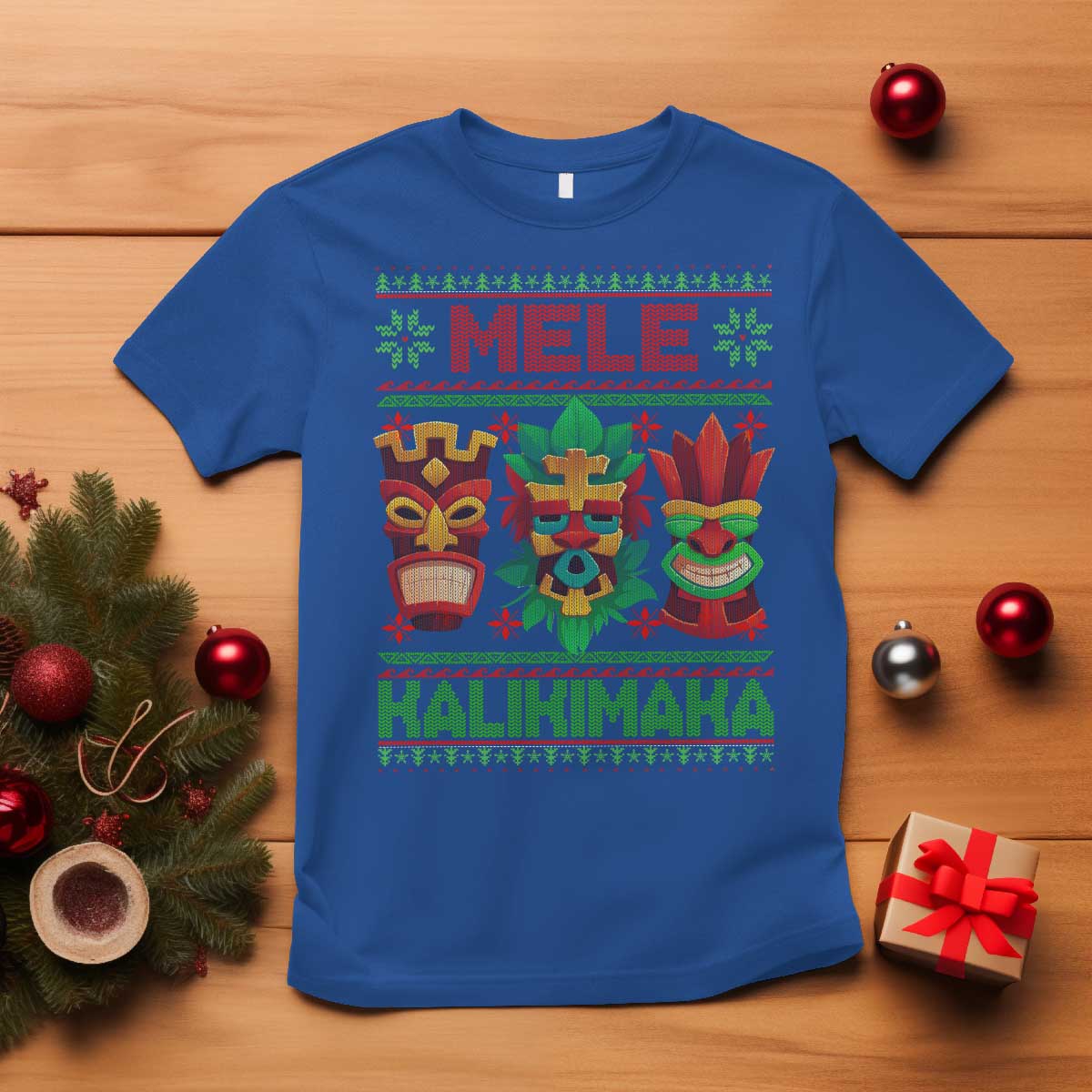 christmas-in-hawaii-t-shirt-mele-kalikimaka-ugly-tikis-kakau-tattoo
