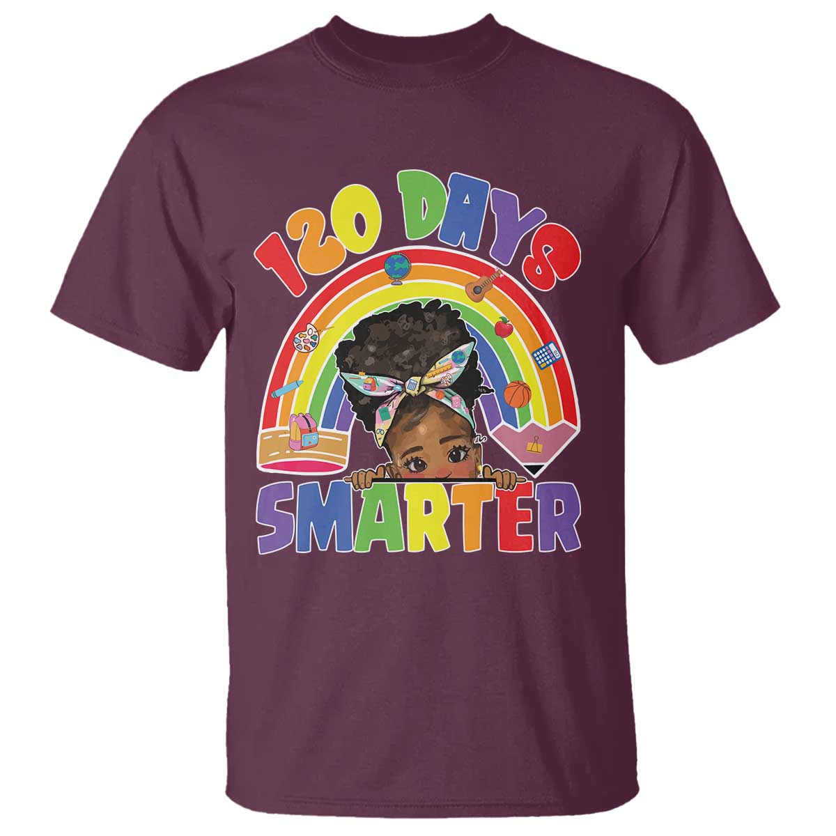 funny-120-days-smarter-afro-african-american-girl-t-shirt