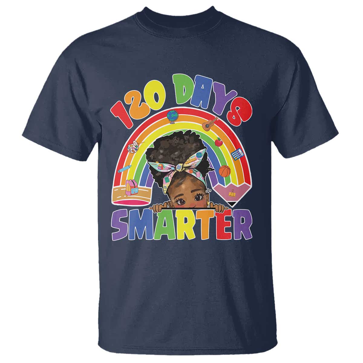 funny-120-days-smarter-afro-african-american-girl-t-shirt