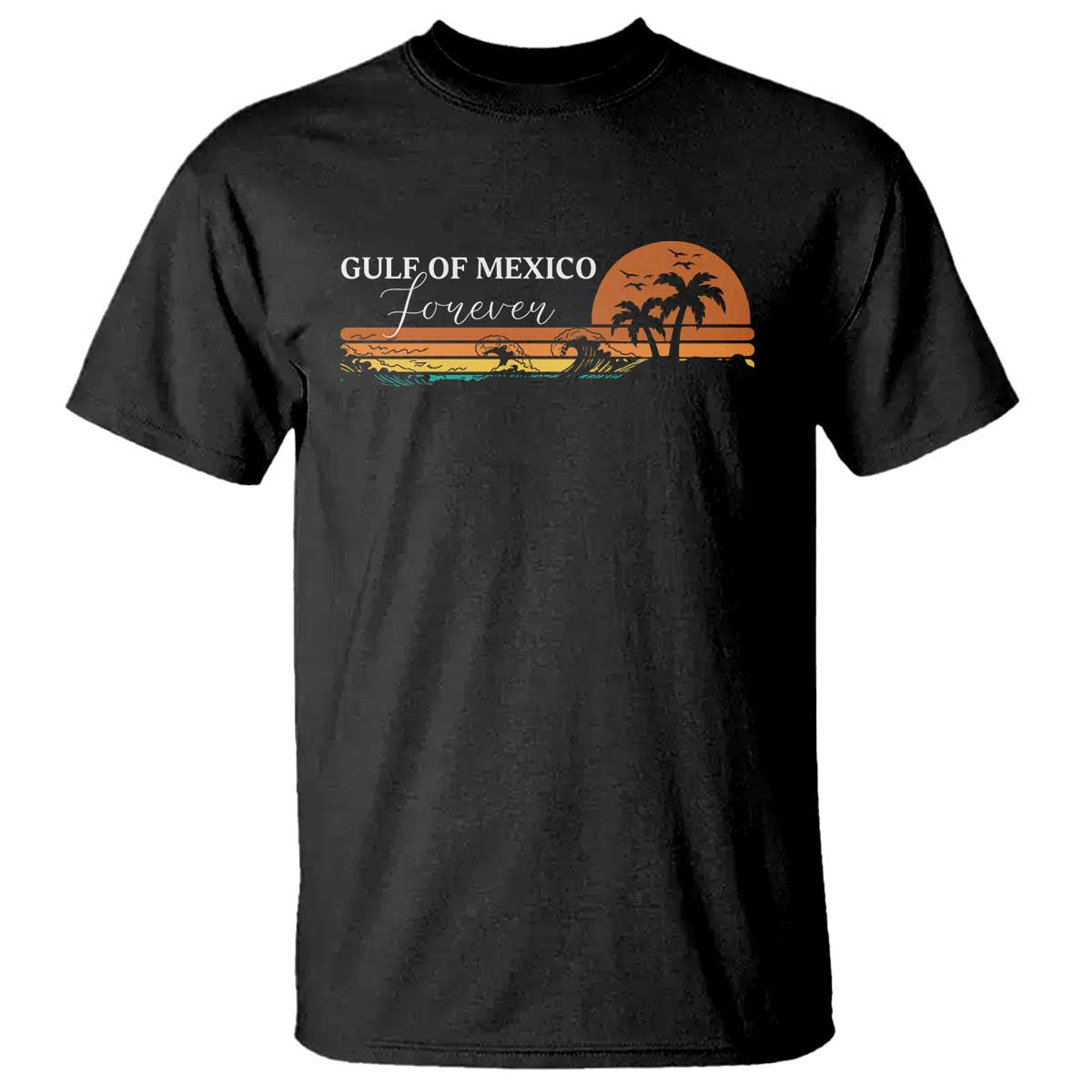gulf-of-mexico-forever-t-shirt-beach-palm-treen-vintage-retro