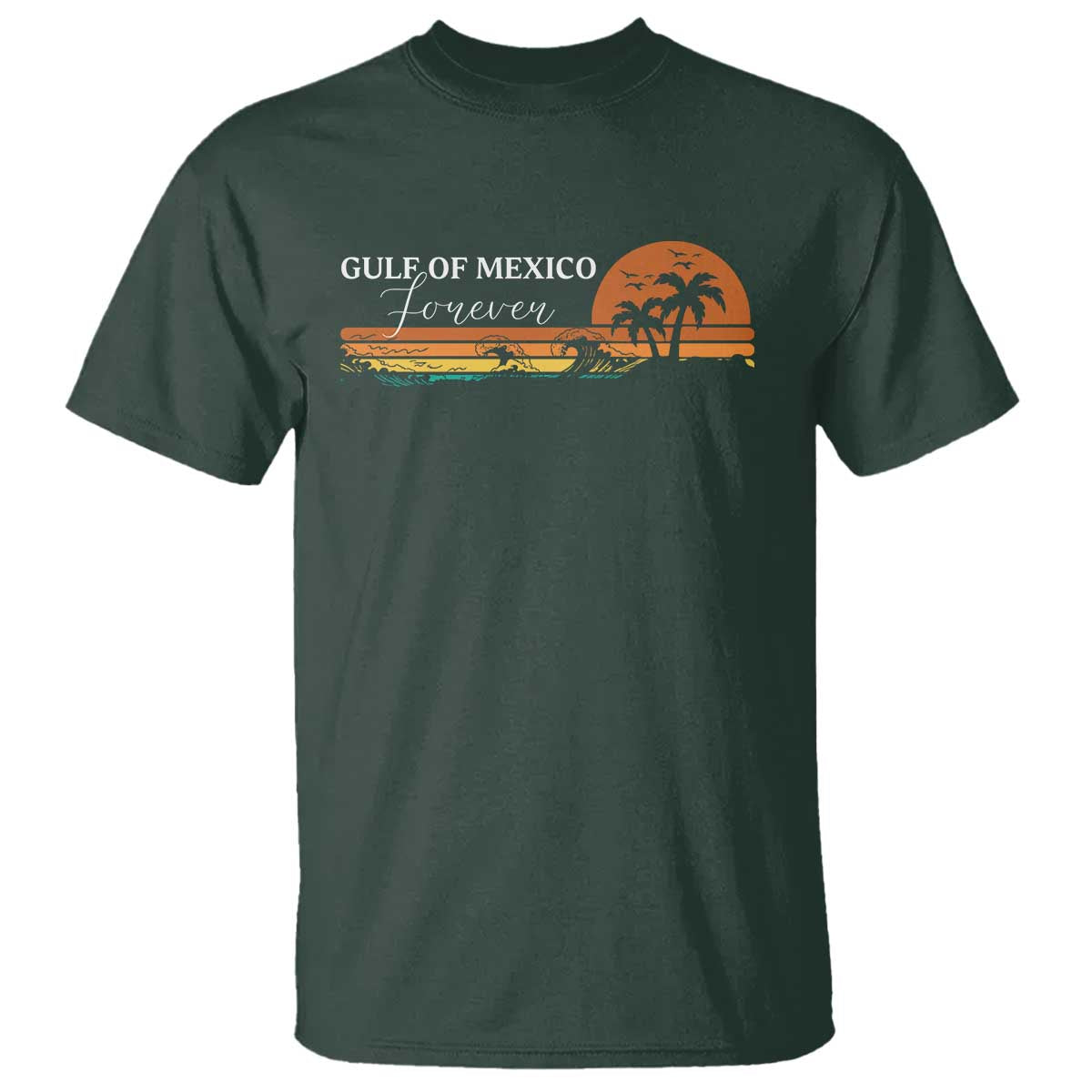 gulf-of-mexico-forever-t-shirt-beach-palm-treen-vintage-retro