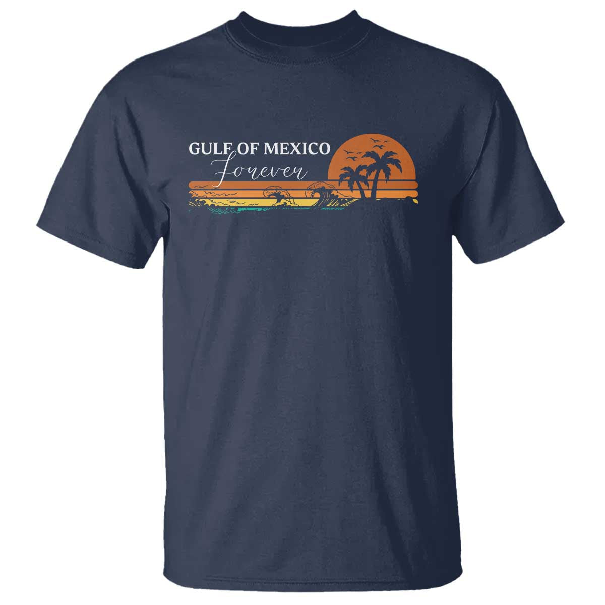 gulf-of-mexico-forever-t-shirt-beach-palm-treen-vintage-retro