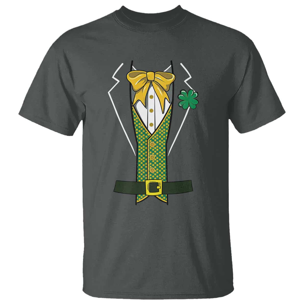 funny-st-patricks-day-leprechaun-cosplay-tuxedo-t-shirt