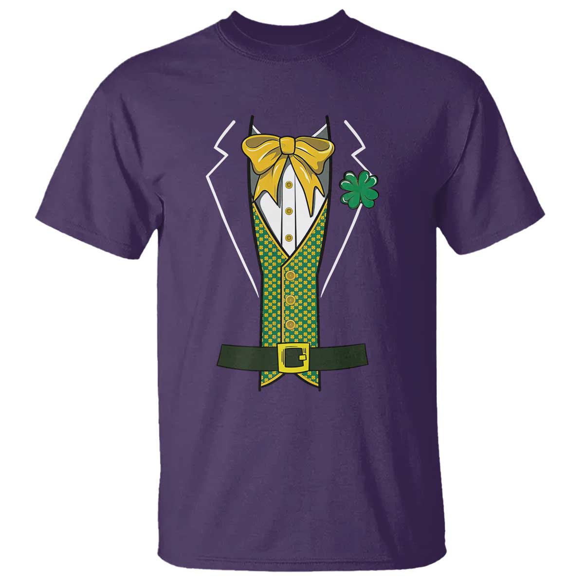 funny-st-patricks-day-leprechaun-cosplay-tuxedo-t-shirt