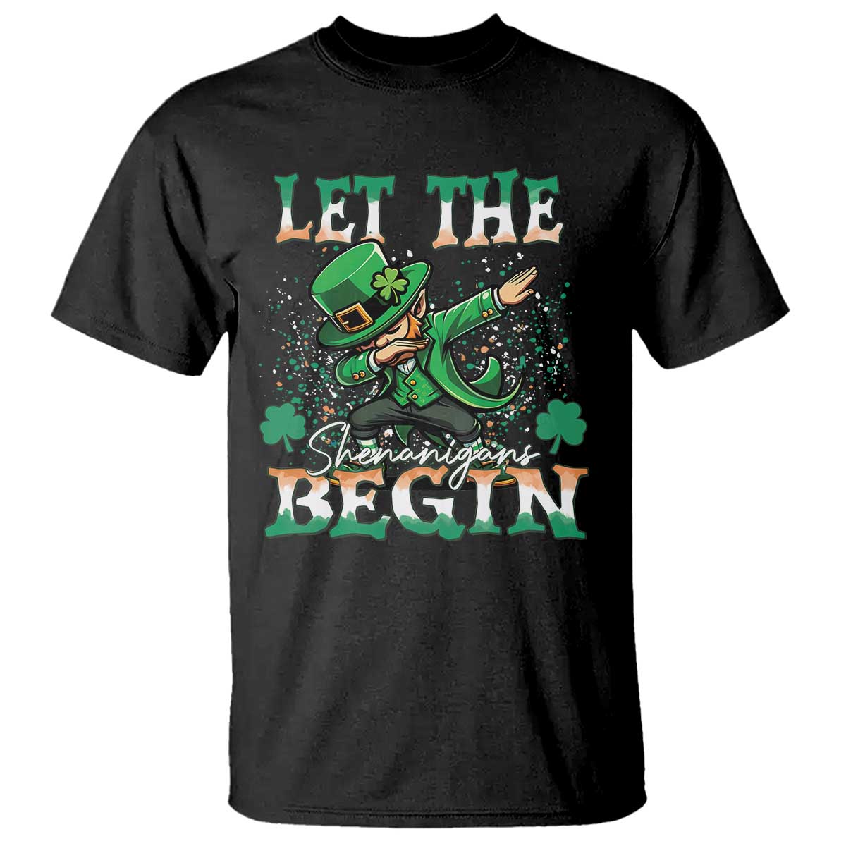 funny-let-the-shenanigans-begin-t-shirt-dabbing-leprechaun-st-patricks-day