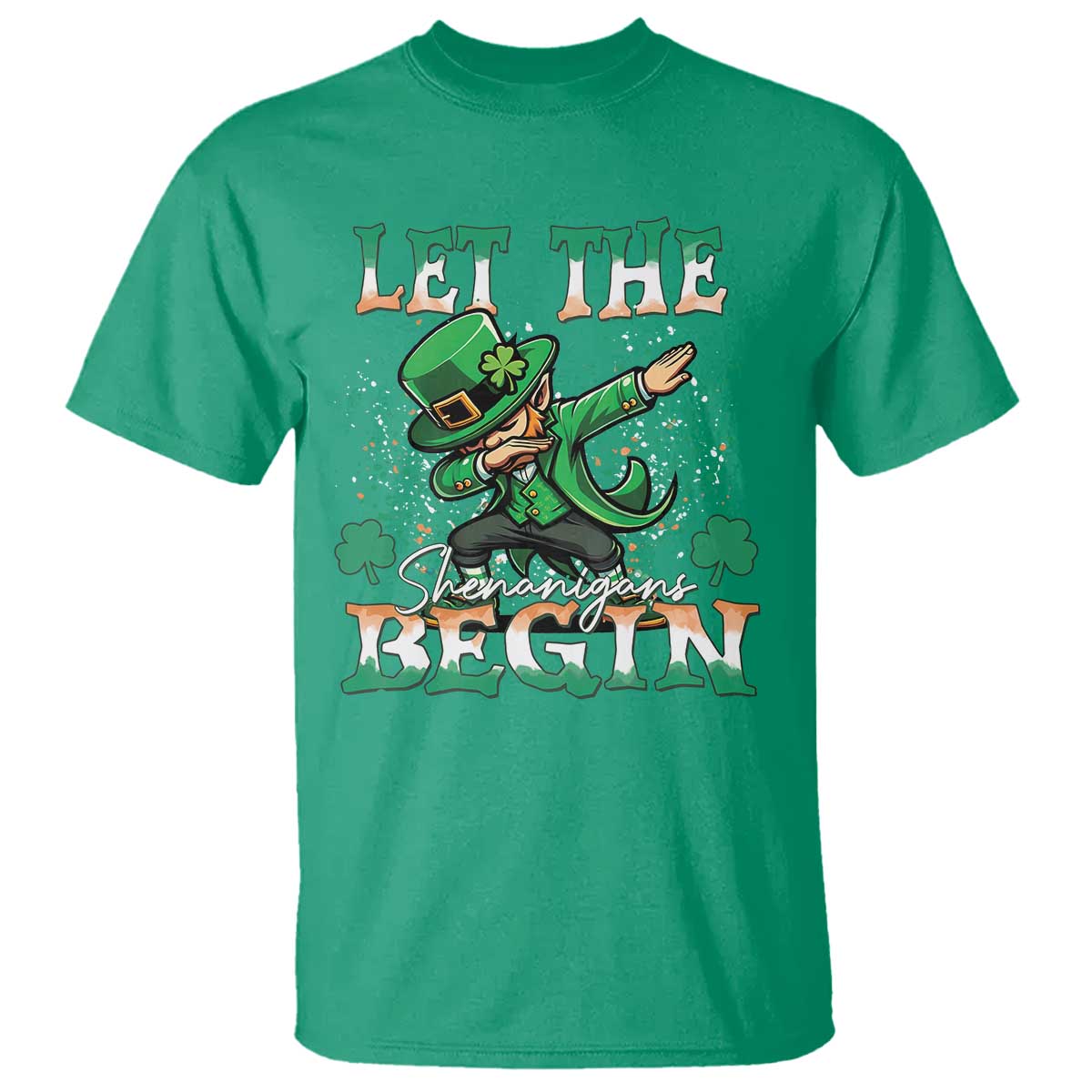 funny-let-the-shenanigans-begin-t-shirt-dabbing-leprechaun-st-patricks-day
