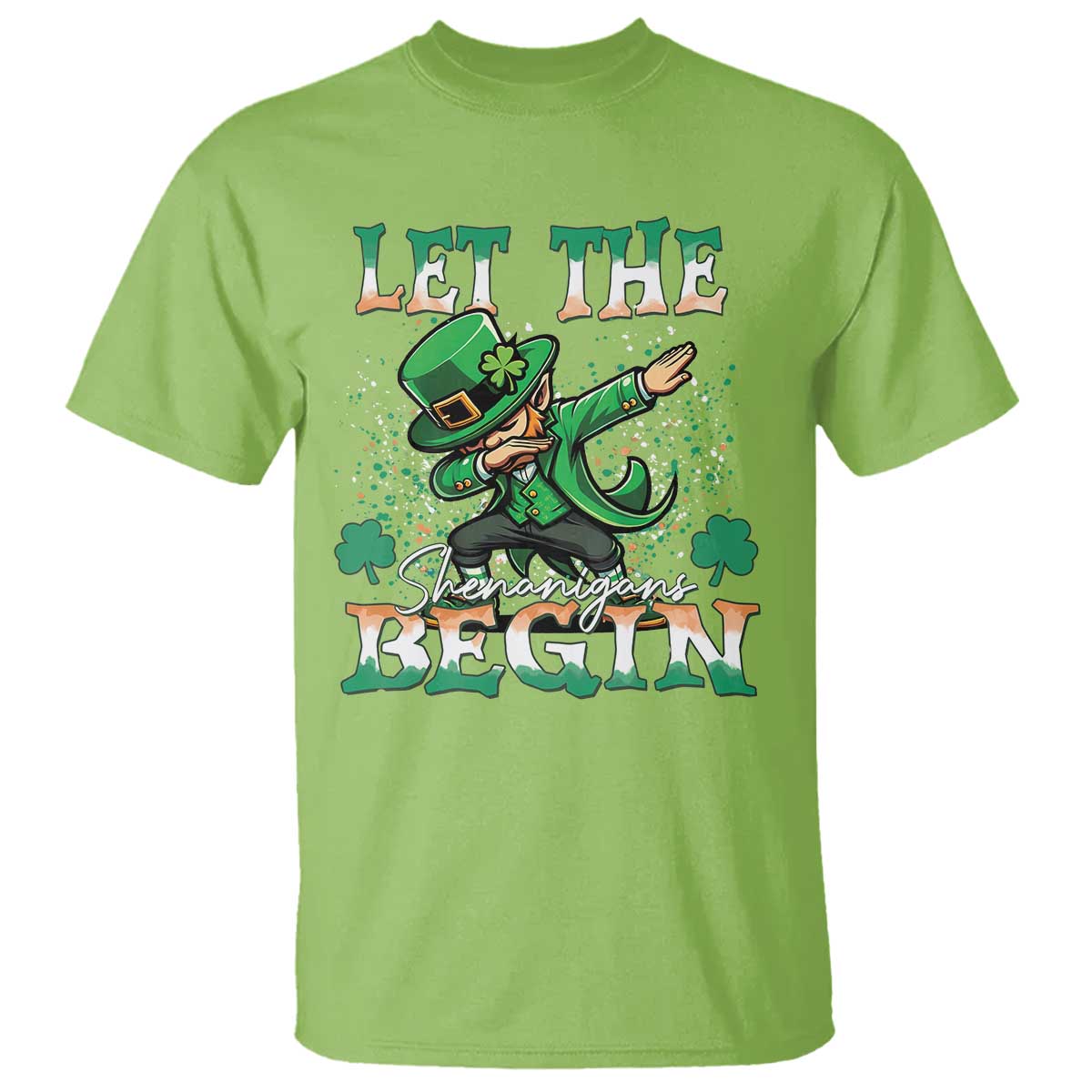 funny-let-the-shenanigans-begin-t-shirt-dabbing-leprechaun-st-patricks-day
