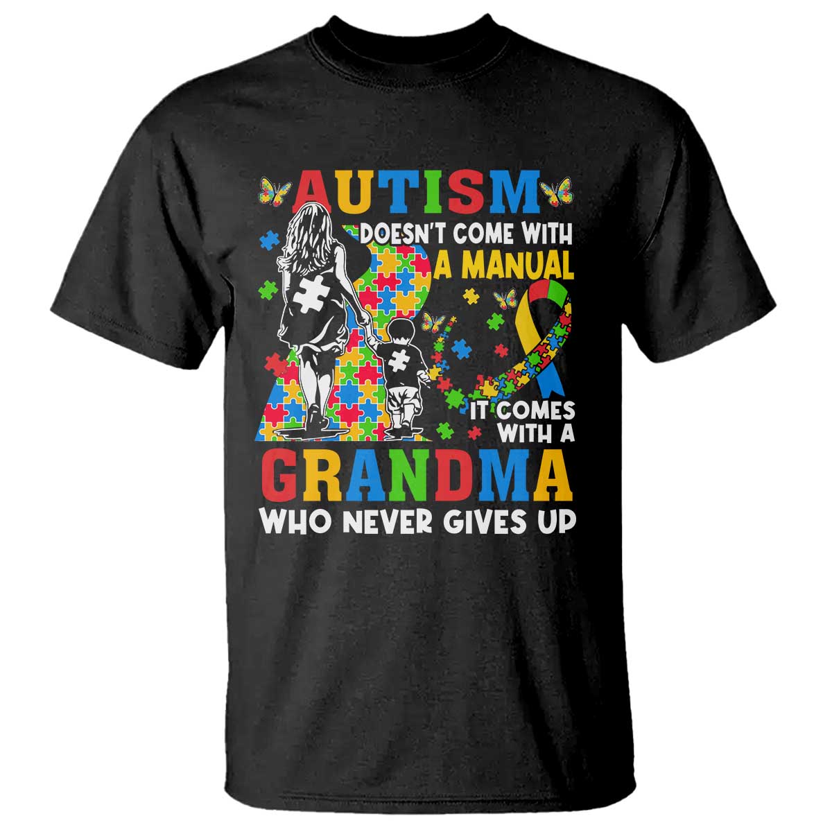 autism-grandma-t-shirt-autism-doesnt-come-with-a-manual-it-comes-with-a-grandma