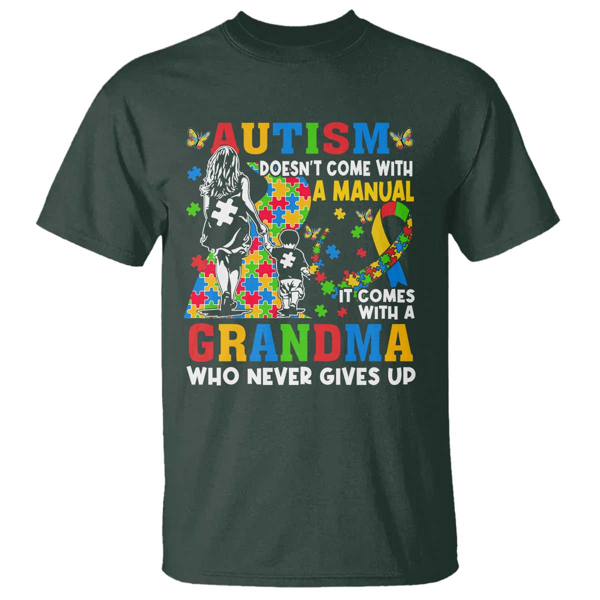 autism-grandma-t-shirt-autism-doesnt-come-with-a-manual-it-comes-with-a-grandma
