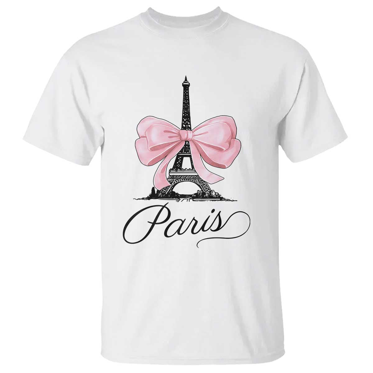 eiffel-tower-french-t-shirt-paris-coquette-france-pink-bow-aesthetic