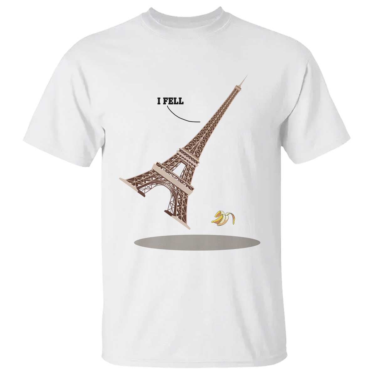 funny-eiffel-tower-t-shirt-i-fell-banana-peel-fallen-in-paris