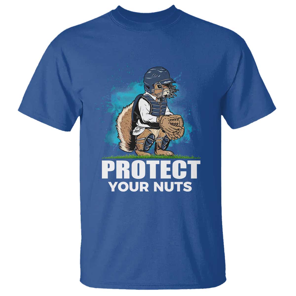 funny-baseball-squirrel-t-shirt-protect-your-nuts-catcher