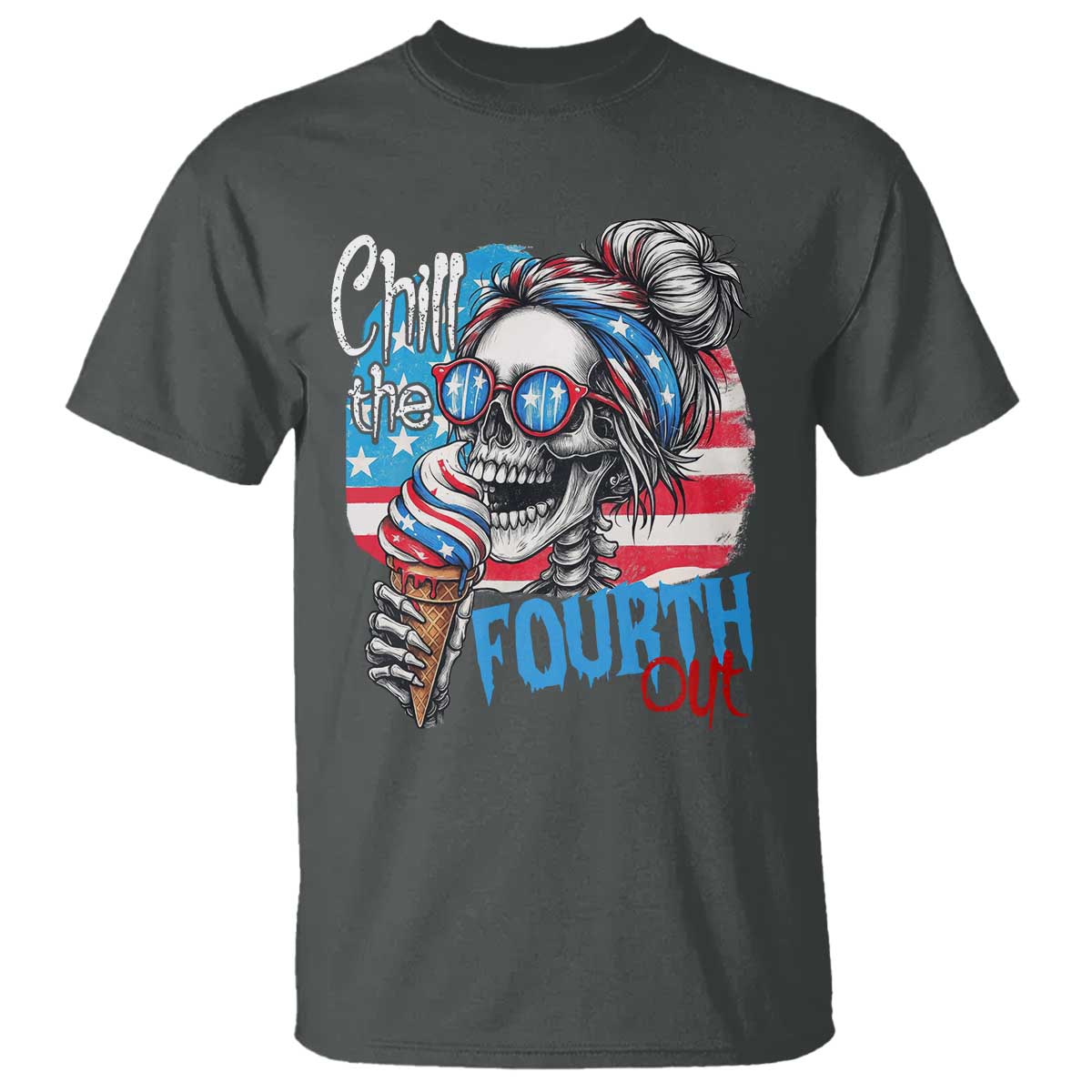 funny-chill-the-fourth-out-4th-of-july-t-shirt-patriotic-skeleton-popsicle-us-flag