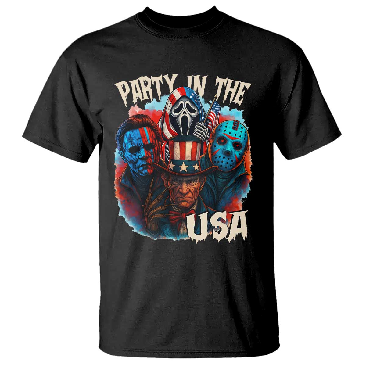 funny-creepy-4th-of-july-party-in-the-usa-t-shirt-4th-of-july-horror-movie-independence-day