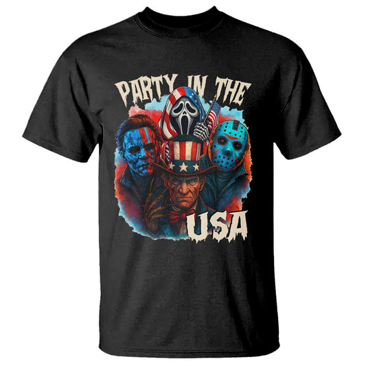 funny-creepy-4th-of-july-party-in-the-usa-t-shirt-4th-of-july-horror-movie-independence-day