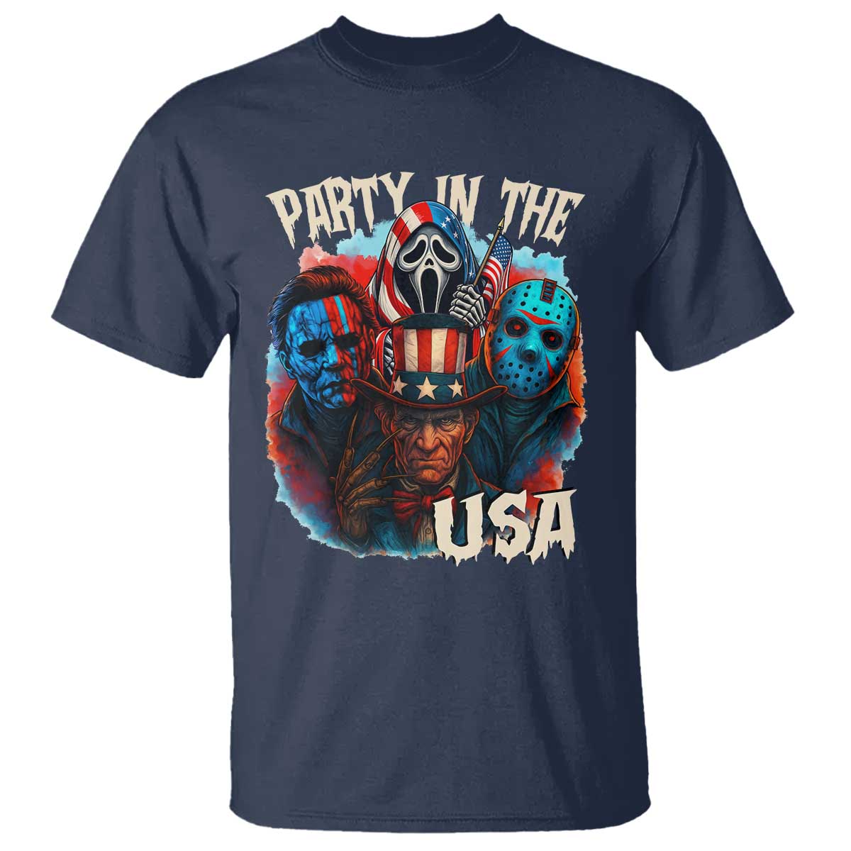 funny-creepy-4th-of-july-party-in-the-usa-t-shirt-4th-of-july-horror-movie-independence-day