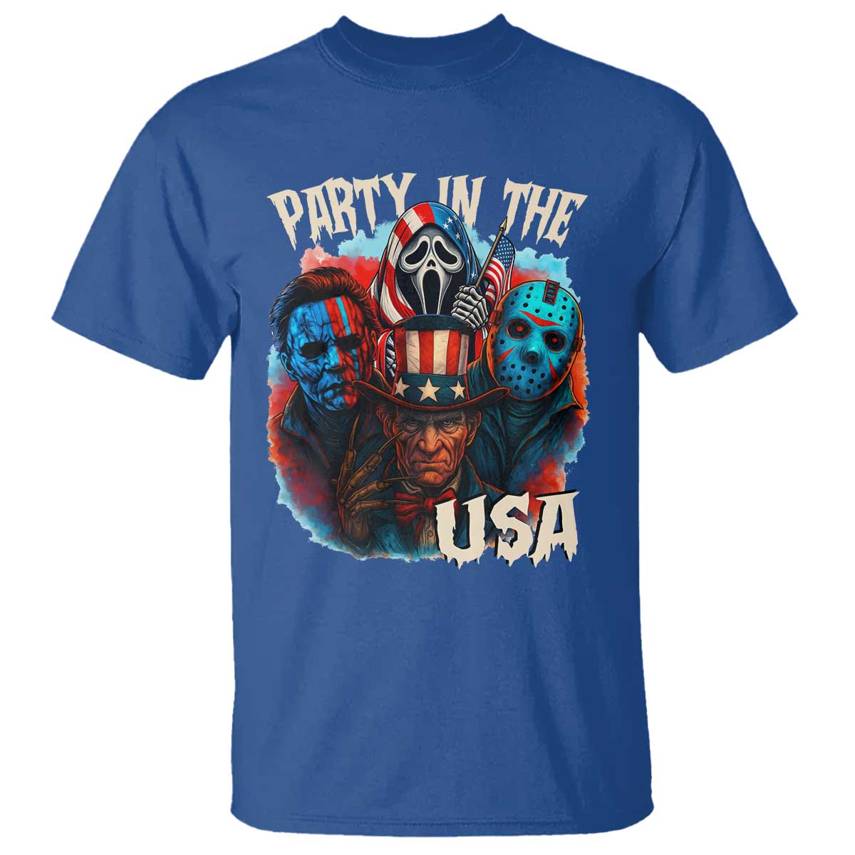 funny-creepy-4th-of-july-party-in-the-usa-t-shirt-4th-of-july-horror-movie-independence-day