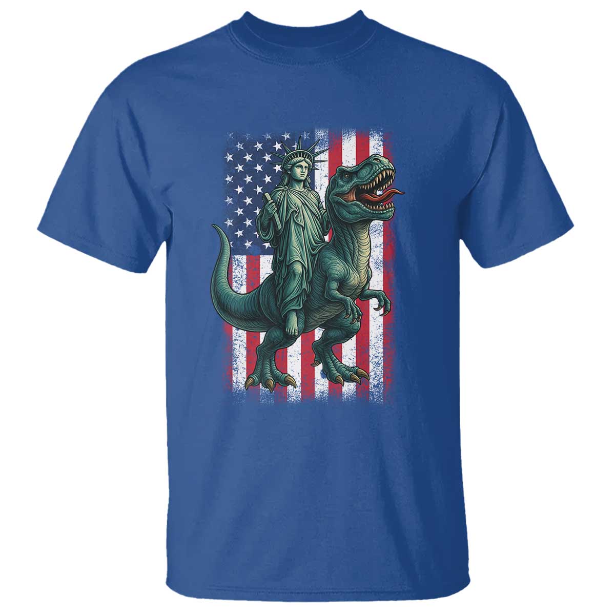 funny-dinosaur-statue-of-liberty-4th-of-july-t-shirt-american-flag