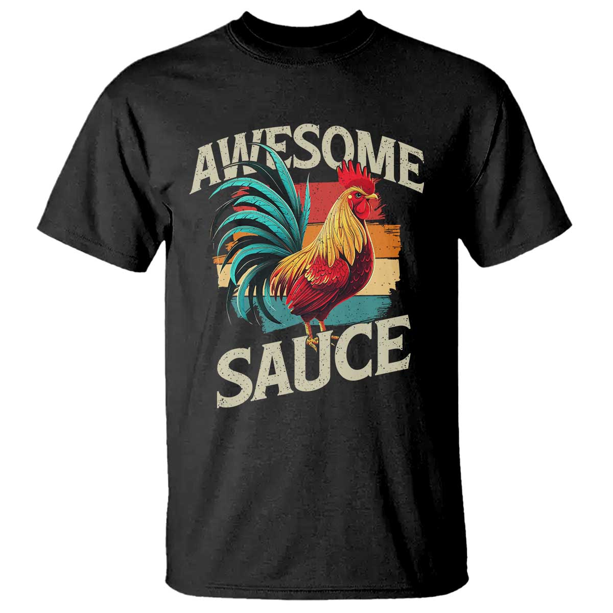 funny-awesome-sauce-rooster-t-shirt-vintage-retro-chicken