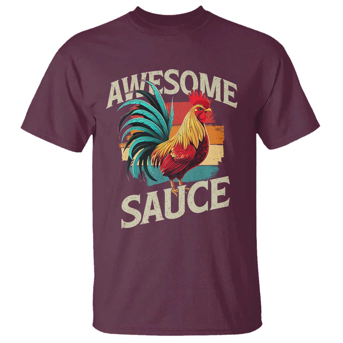 funny-awesome-sauce-rooster-t-shirt-vintage-retro-chicken