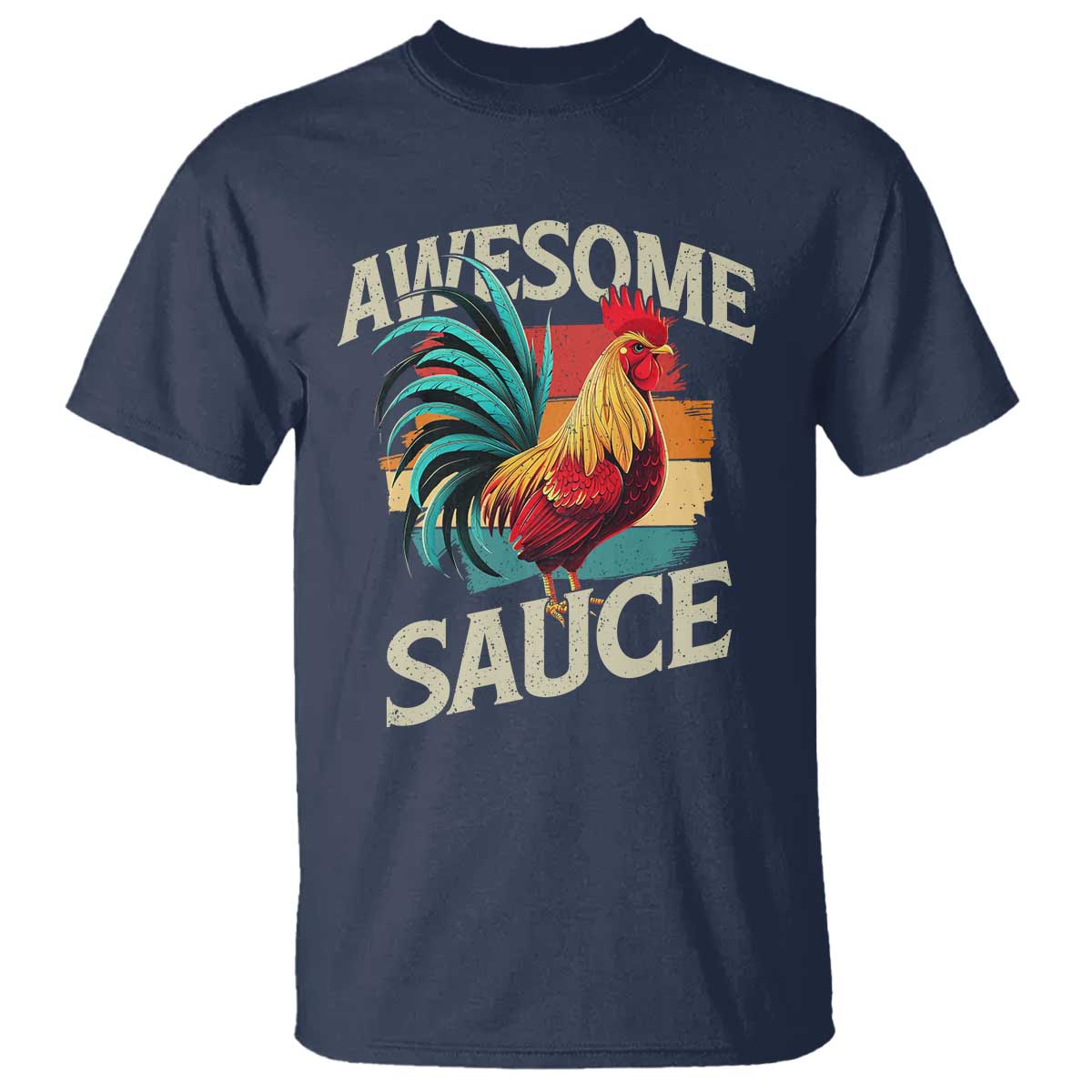 funny-awesome-sauce-rooster-t-shirt-vintage-retro-chicken