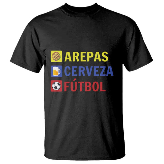 arepas-cerveza-futbol-t-shirt-colombian-slang-colombia-flag
