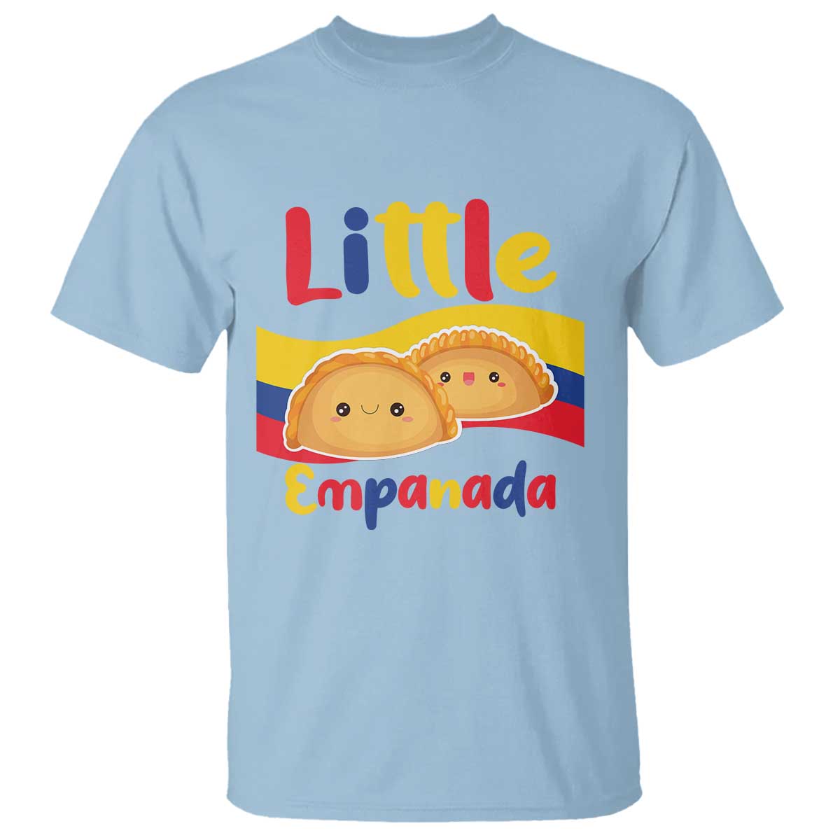 funny-colombia-food-t-shirt-little-empanada-colombian-flag