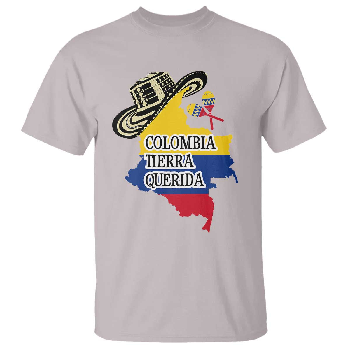 funny-colombia-tierra-querida-t-shirt-colombian-flag-sombrero-vueltiao-maracas