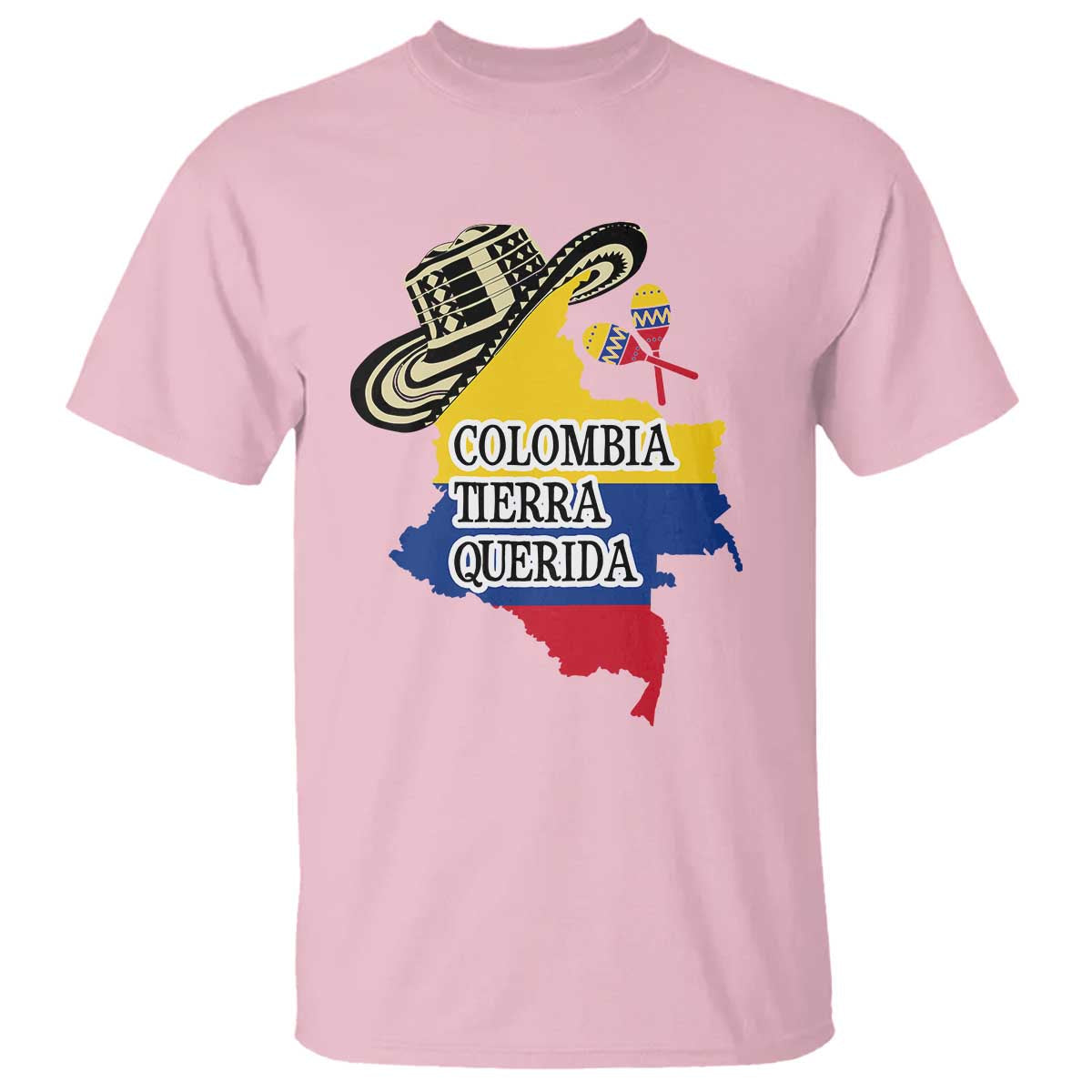 funny-colombia-tierra-querida-t-shirt-colombian-flag-sombrero-vueltiao-maracas
