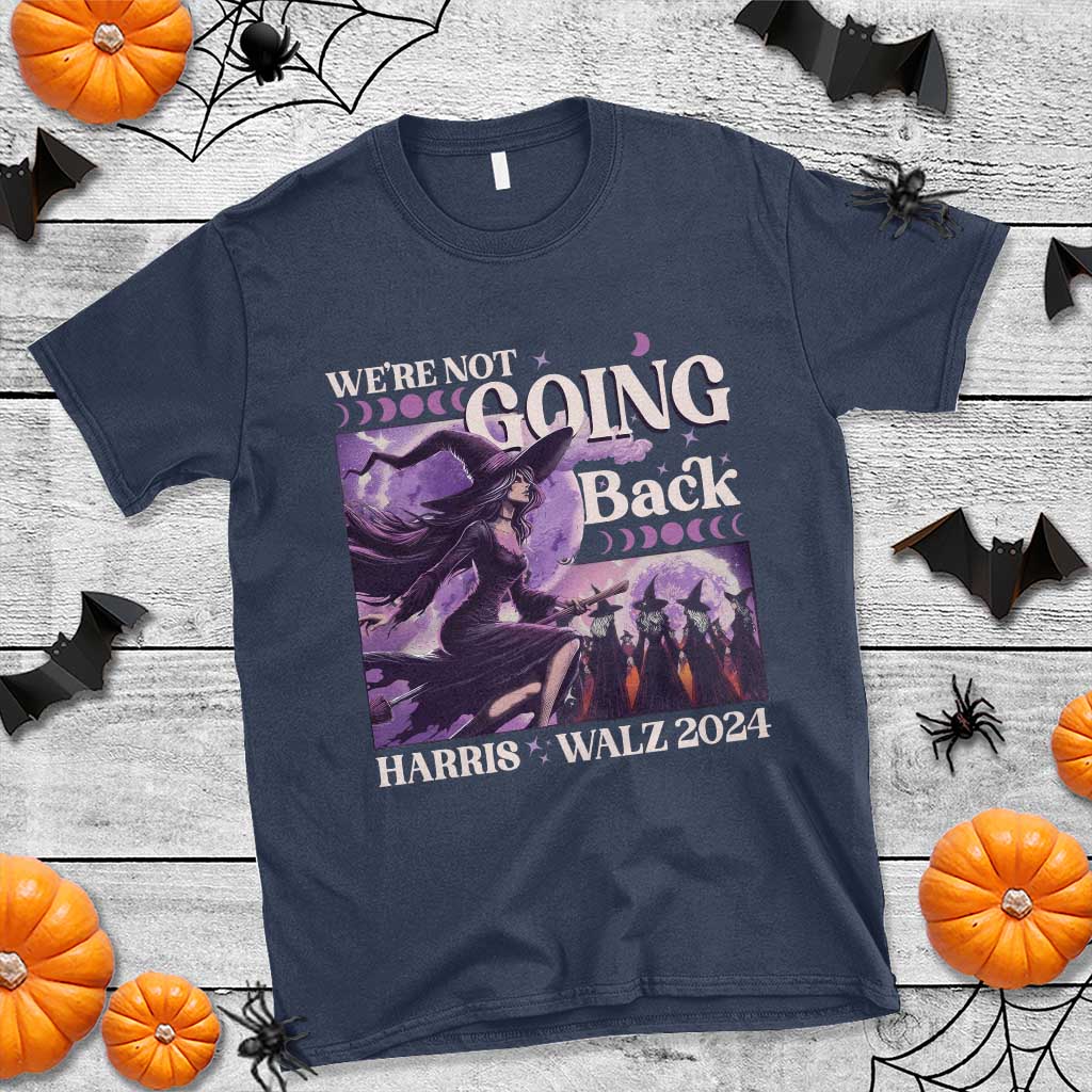 harris-walz-2024-halloween-t-shirt-were-not-going-back-witch-childless-cat-ladies-moon