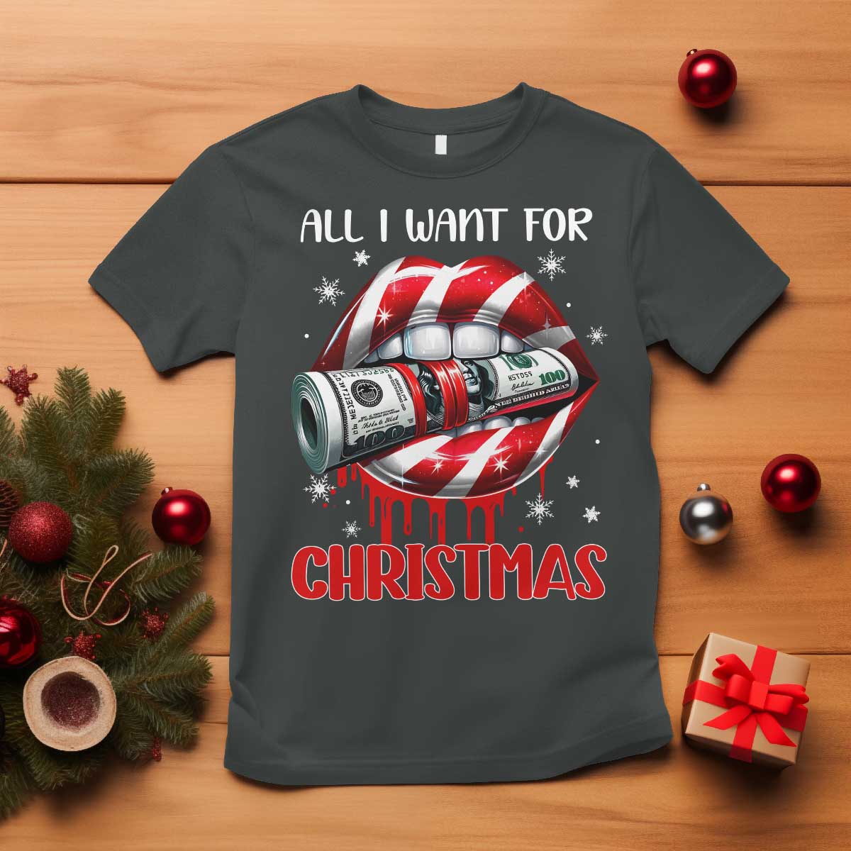 funny-all-i-want-for-christmas-is-money-t-shirt-candy-cane-lips