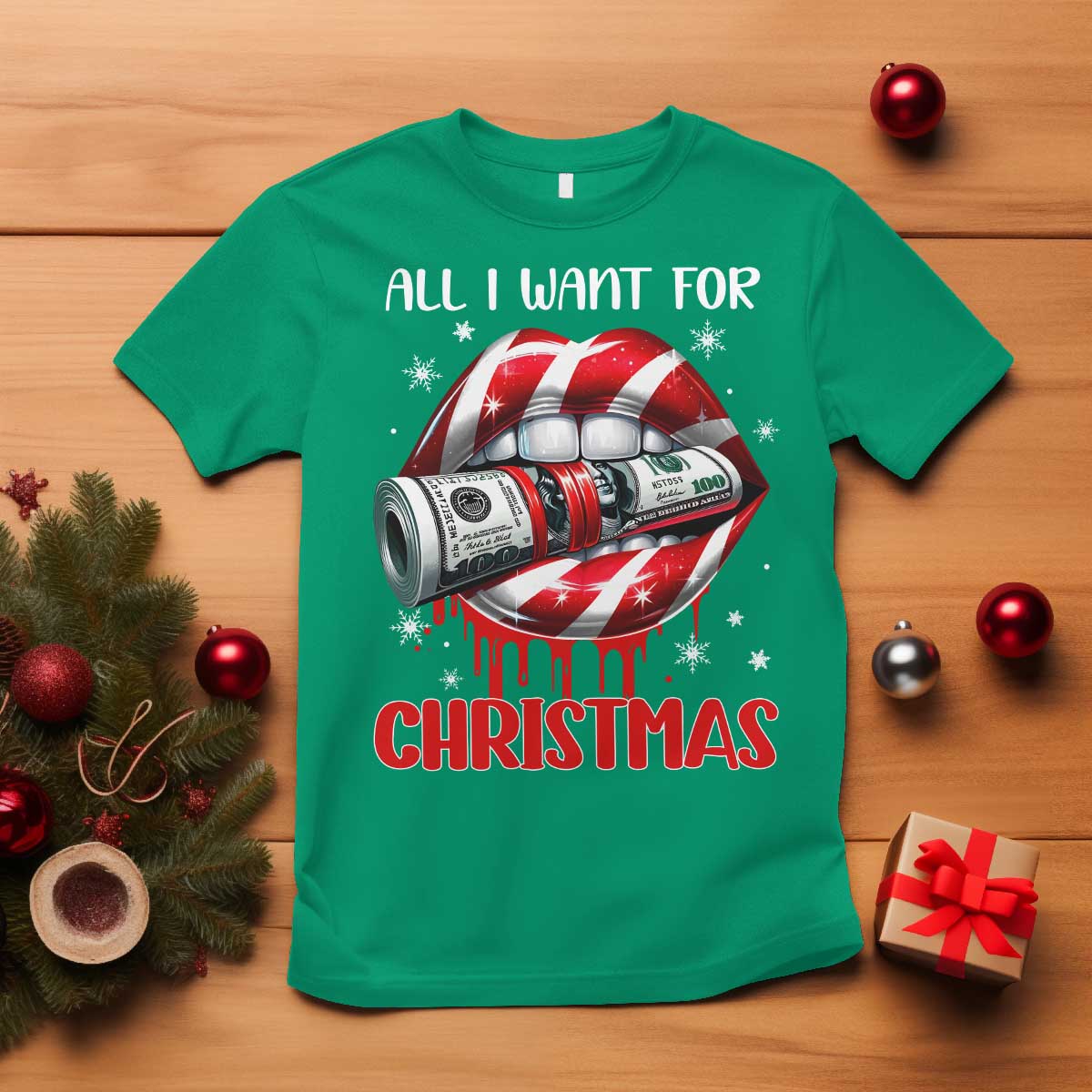 funny-all-i-want-for-christmas-is-money-t-shirt-candy-cane-lips