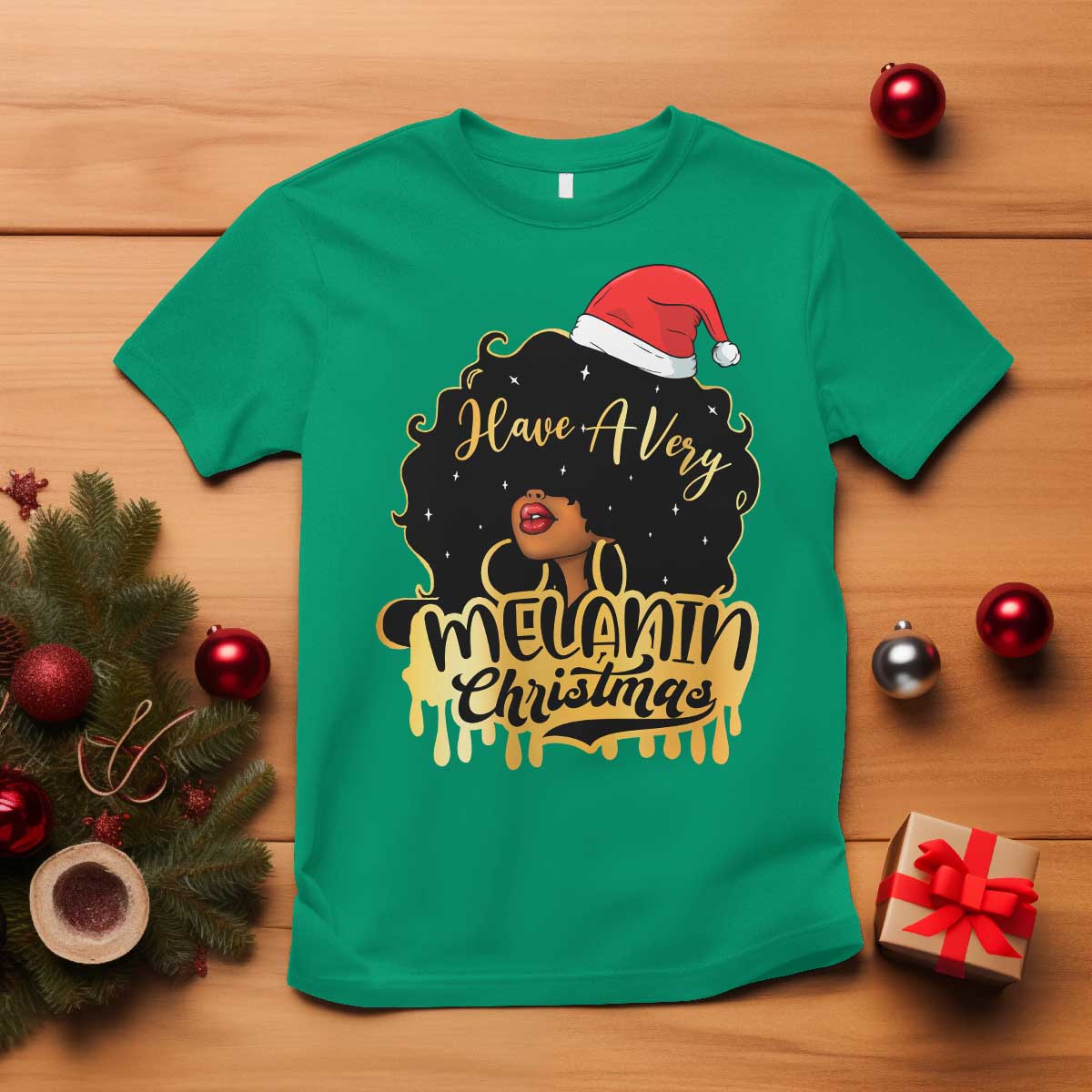 have-a-melanin-christmas-african-american-santa-girl-xmas-t-shirt