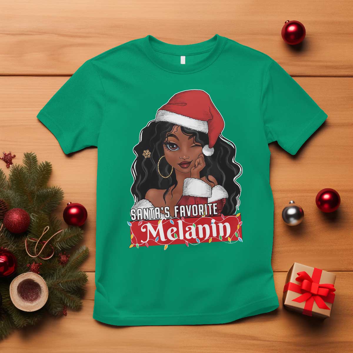 african-american-christmas-t-shirt-santas-favorite-melanin-santa-girl