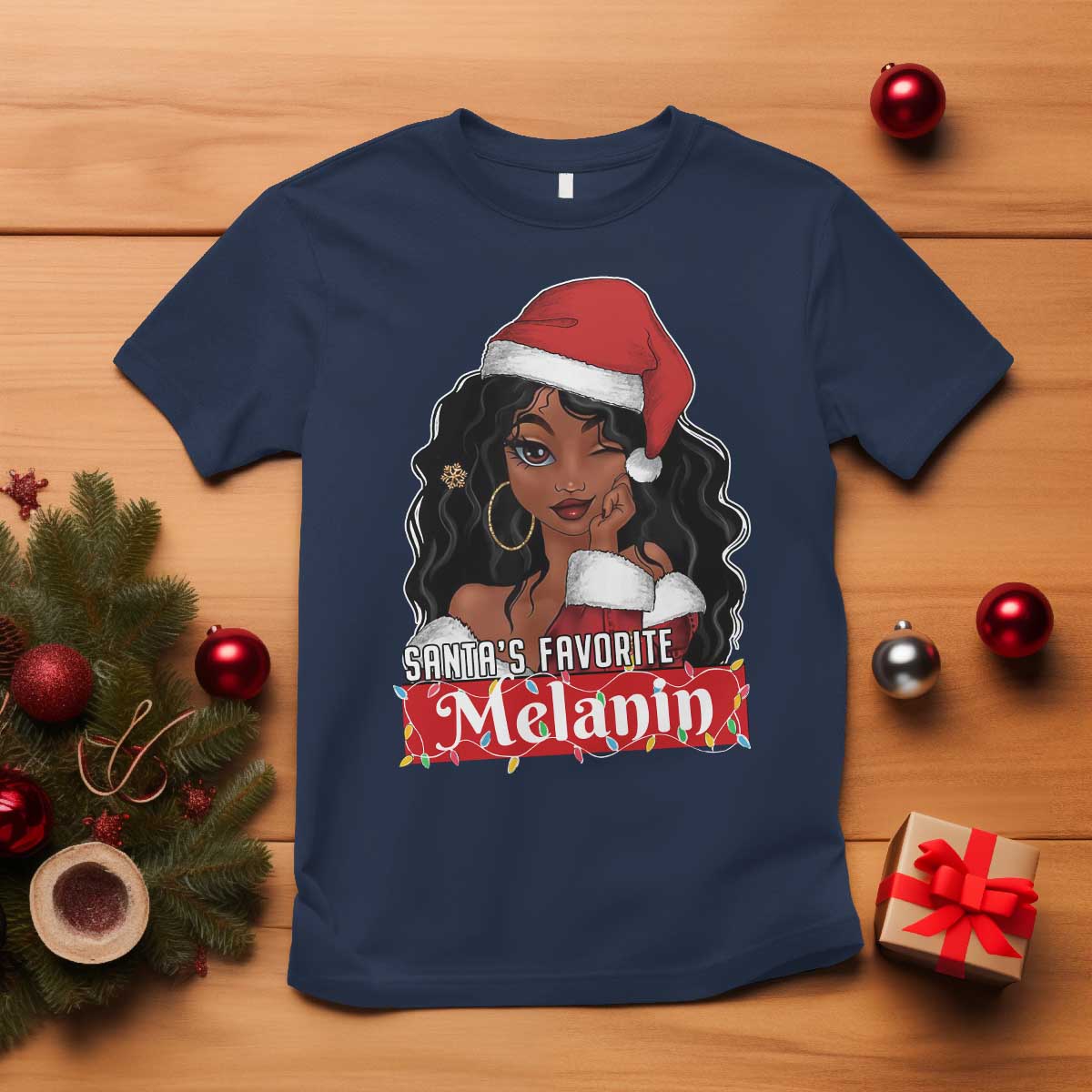 african-american-christmas-t-shirt-santas-favorite-melanin-santa-girl