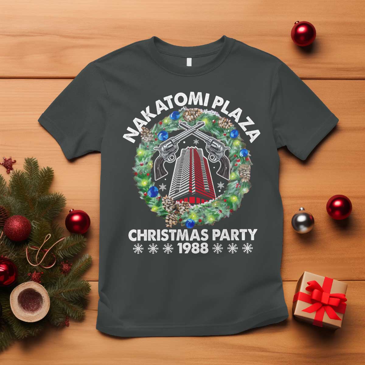 christmas-nakatomi-plaza-t-shirt-christmas-party-1988-xmas-wreath