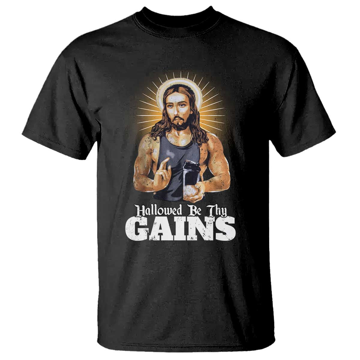 funny-jesus-gym-workout-hallowed-be-thy-gains-t-shirt-muscle-jesus-weightlifting