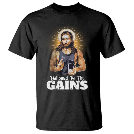 funny-jesus-gym-workout-hallowed-be-thy-gains-t-shirt-muscle-jesus-weightlifting