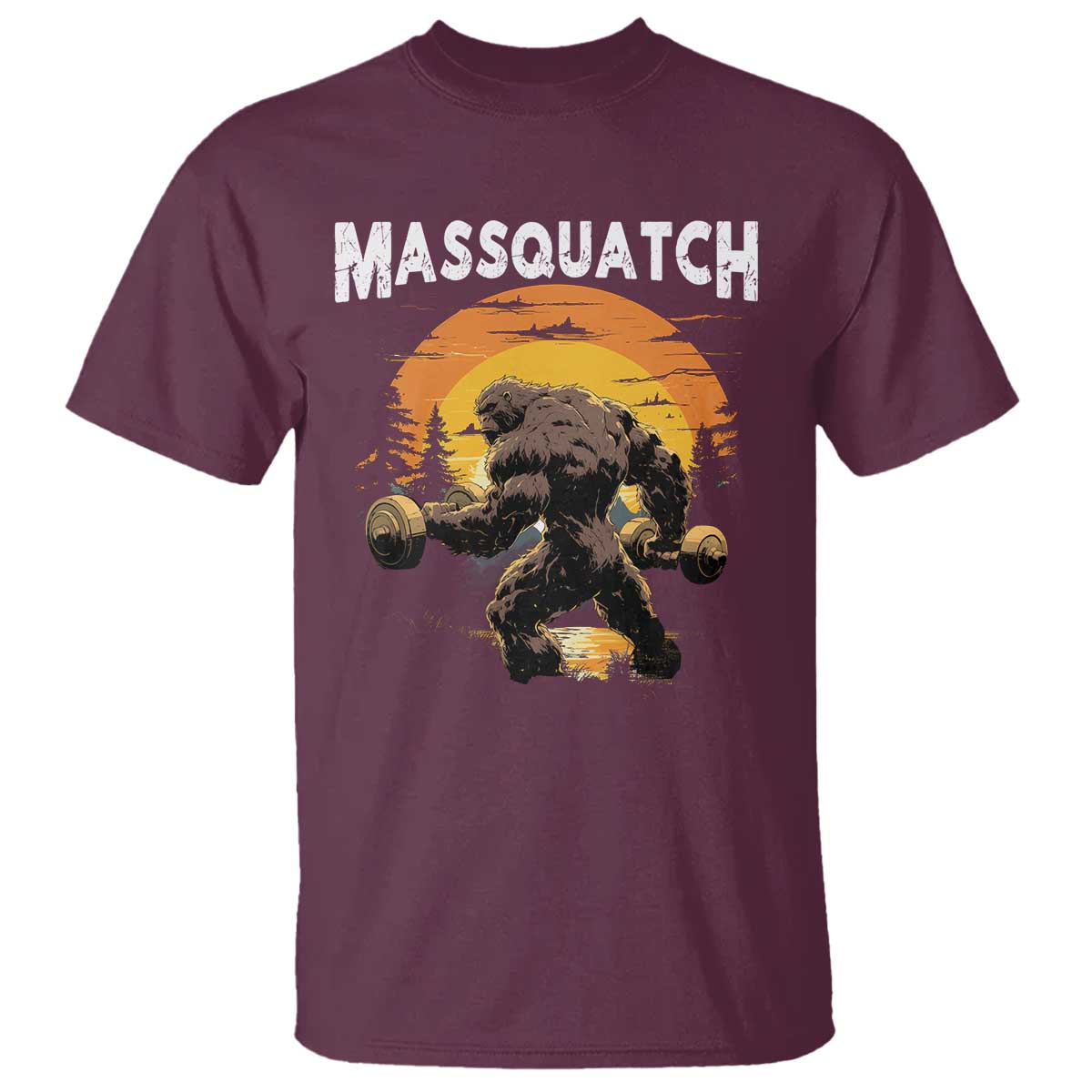funny-bigfoot-massquatch-t-shirt-workout-gym-weightlifter-sasquatch