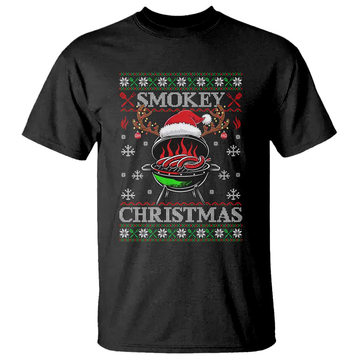 funny-smokey-christmas-grilling-t-shirt-bbq-meat-fathers-day