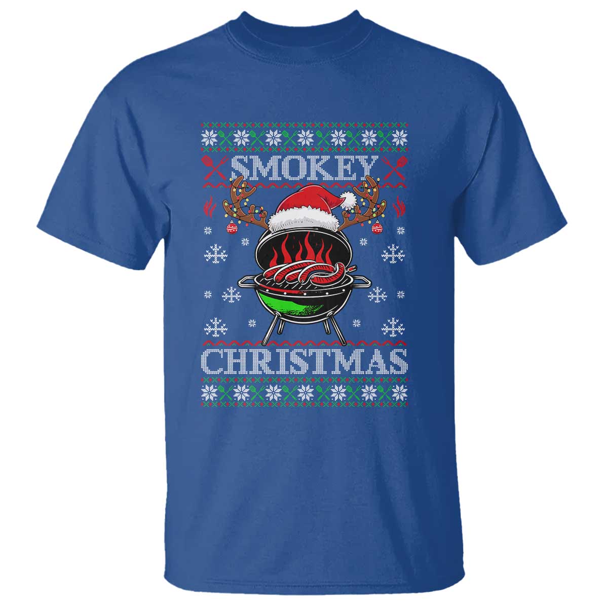 funny-smokey-christmas-grilling-t-shirt-bbq-meat-fathers-day