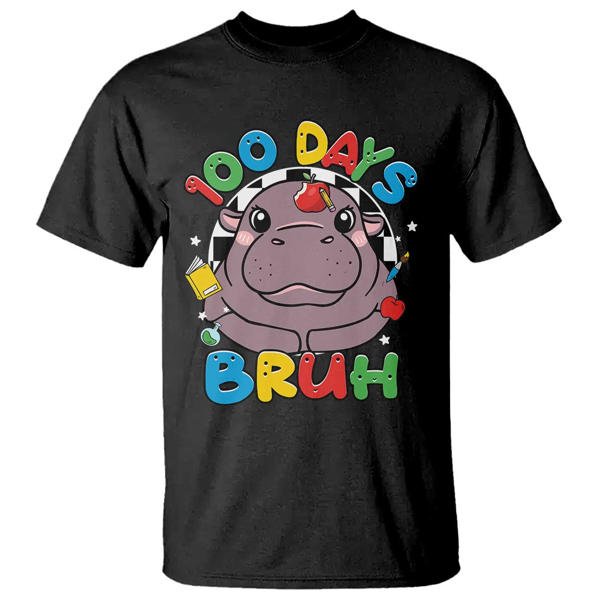 funny-moo-deng-100-days-bruh-t-shirt-happy-100-days-of-school