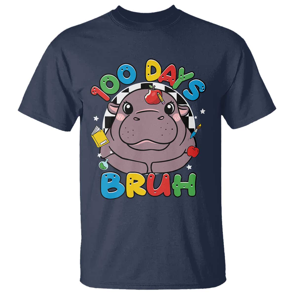 funny-moo-deng-100-days-bruh-t-shirt-happy-100-days-of-school