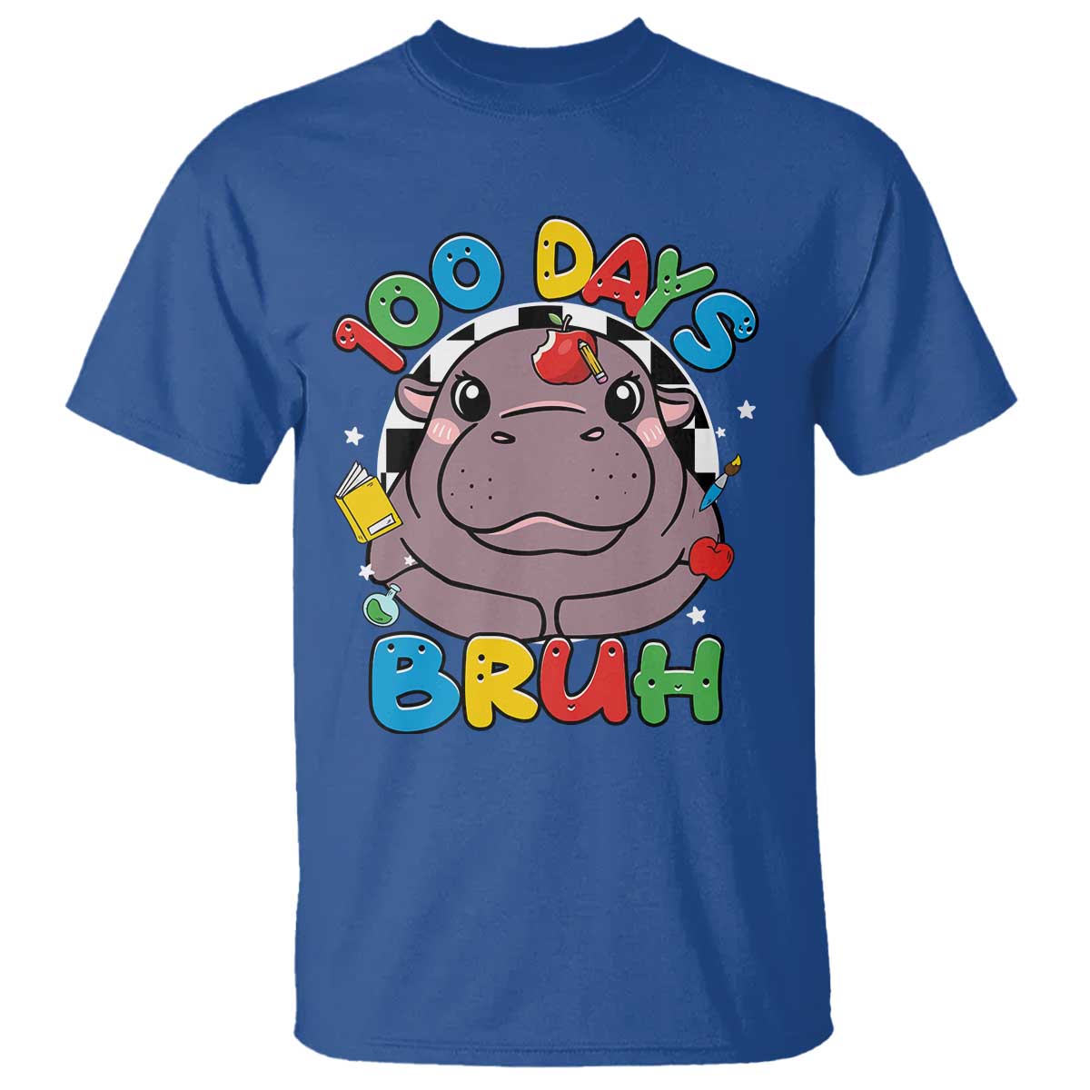 funny-moo-deng-100-days-bruh-t-shirt-happy-100-days-of-school