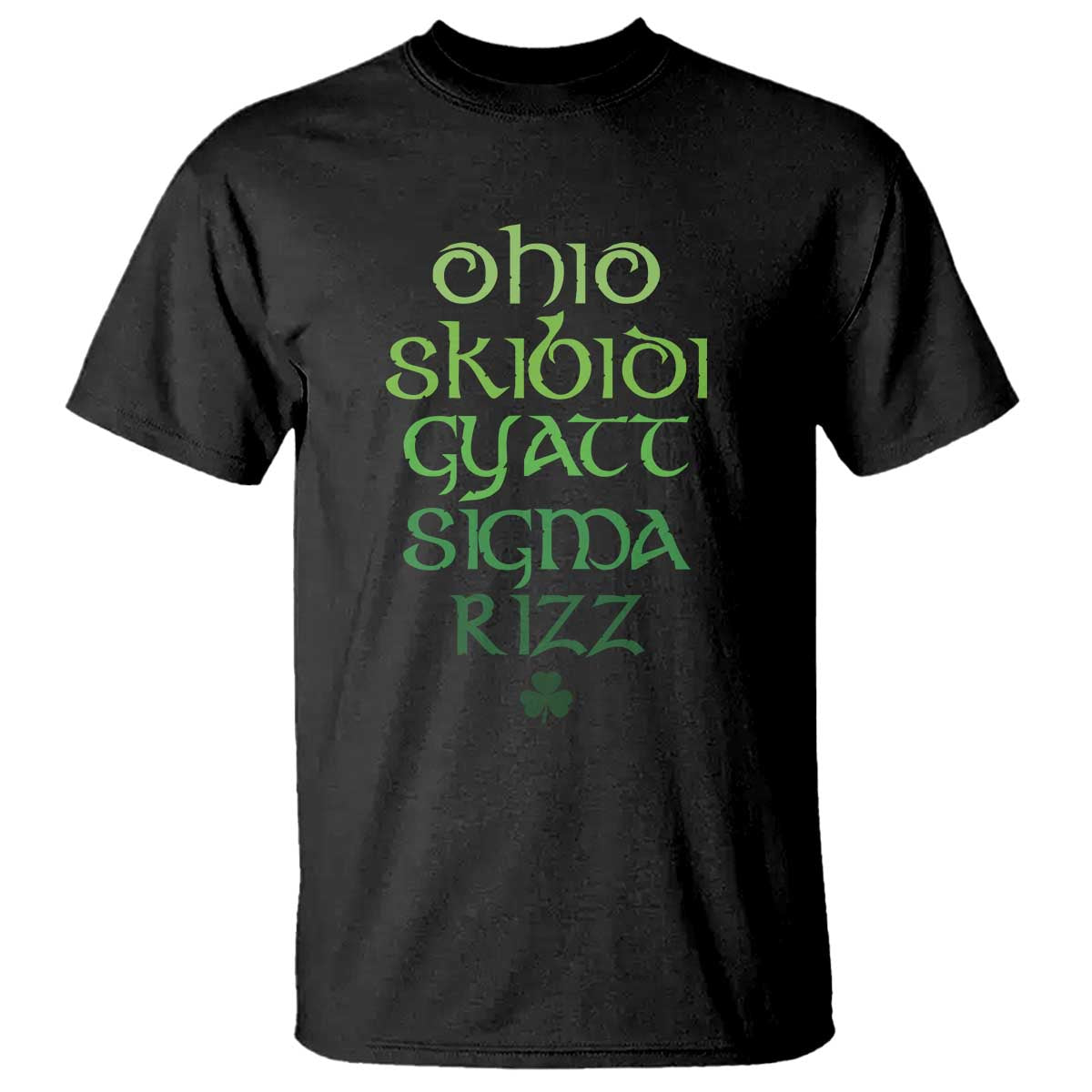 funny-ohio-skibidi-gyatt-sigma-rizz-st-patricks-day-t-shirt-shamrock