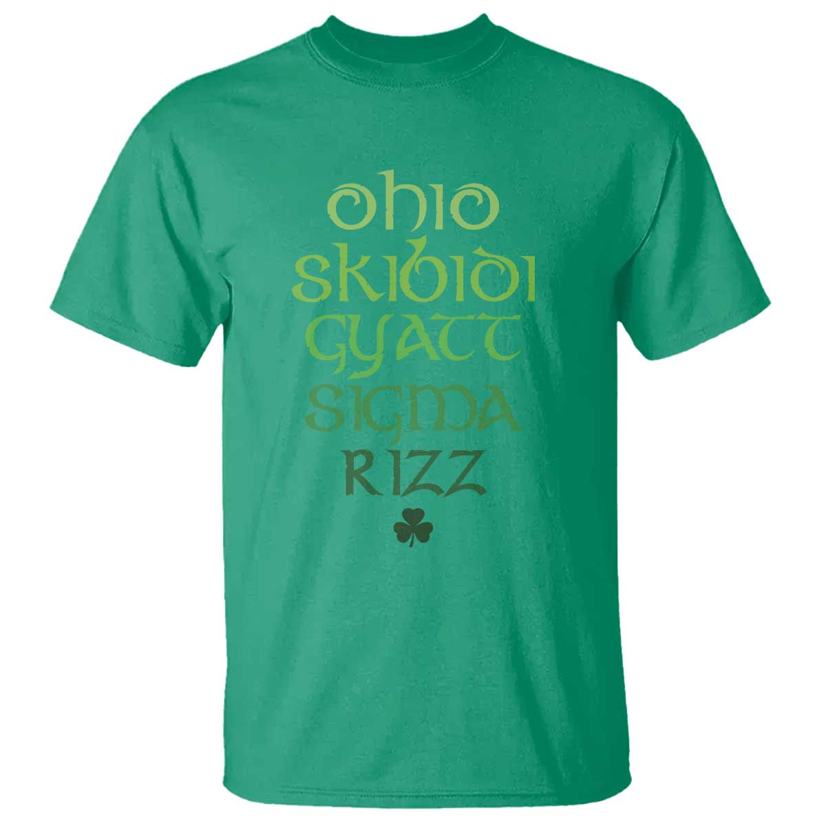 funny-ohio-skibidi-gyatt-sigma-rizz-st-patricks-day-t-shirt-shamrock