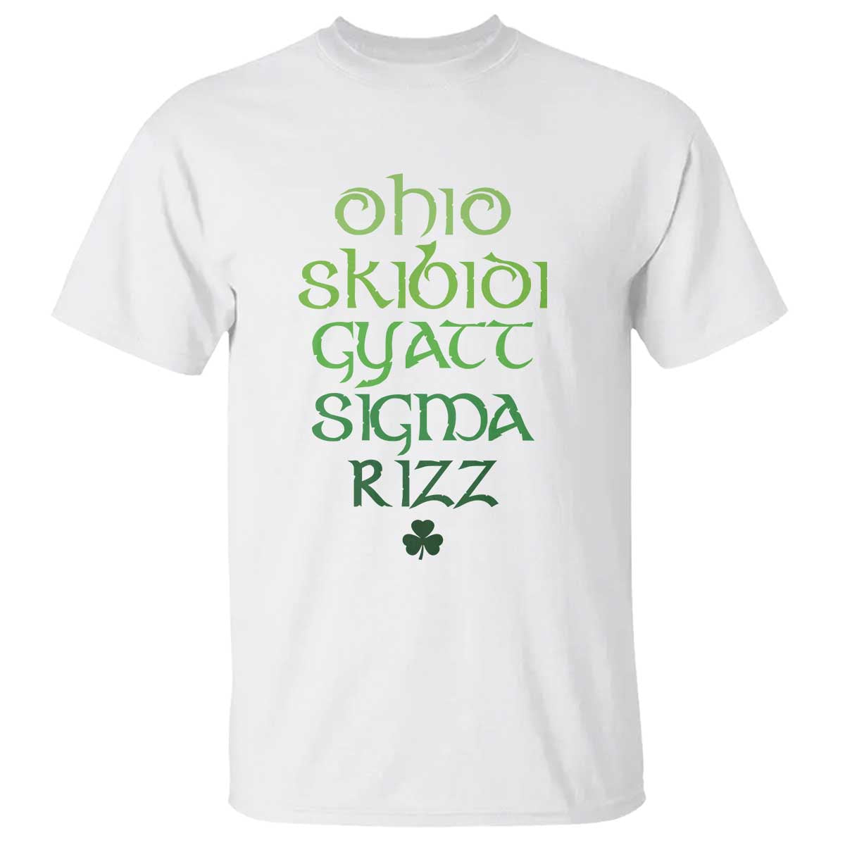 funny-ohio-skibidi-gyatt-sigma-rizz-st-patricks-day-t-shirt-shamrock